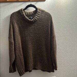 Aerie Green Crew Neck Sweater